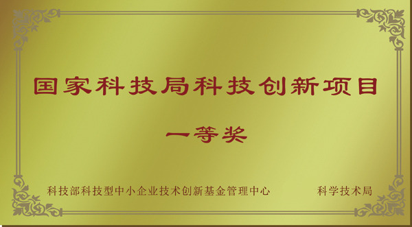 國家科技局科技創(chuàng)新項目一等獎(圖1) 國家科技局科技創(chuàng)新項目一等獎(圖1)